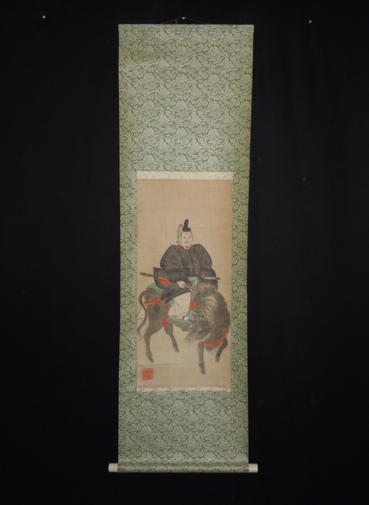 japanese figure paintings hanging scroll